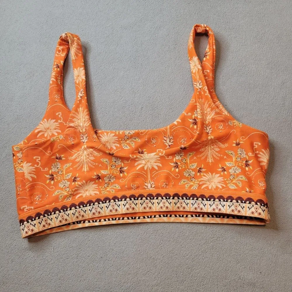 Infamous Swim Bikini Top Size Large Swim